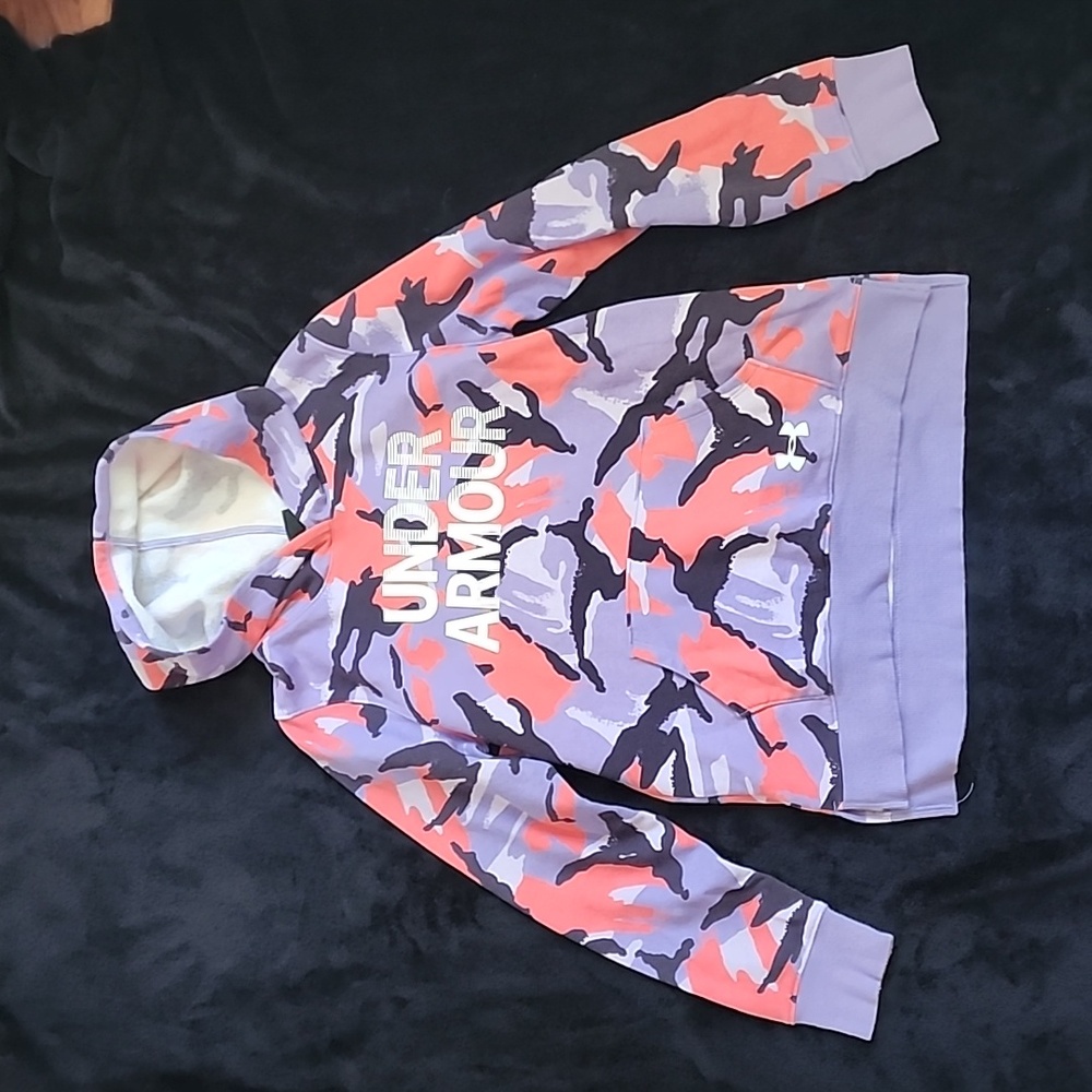 Under Armour Purple Camo Hoodie